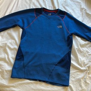 North Face long-sleeve cold weather running shirt
